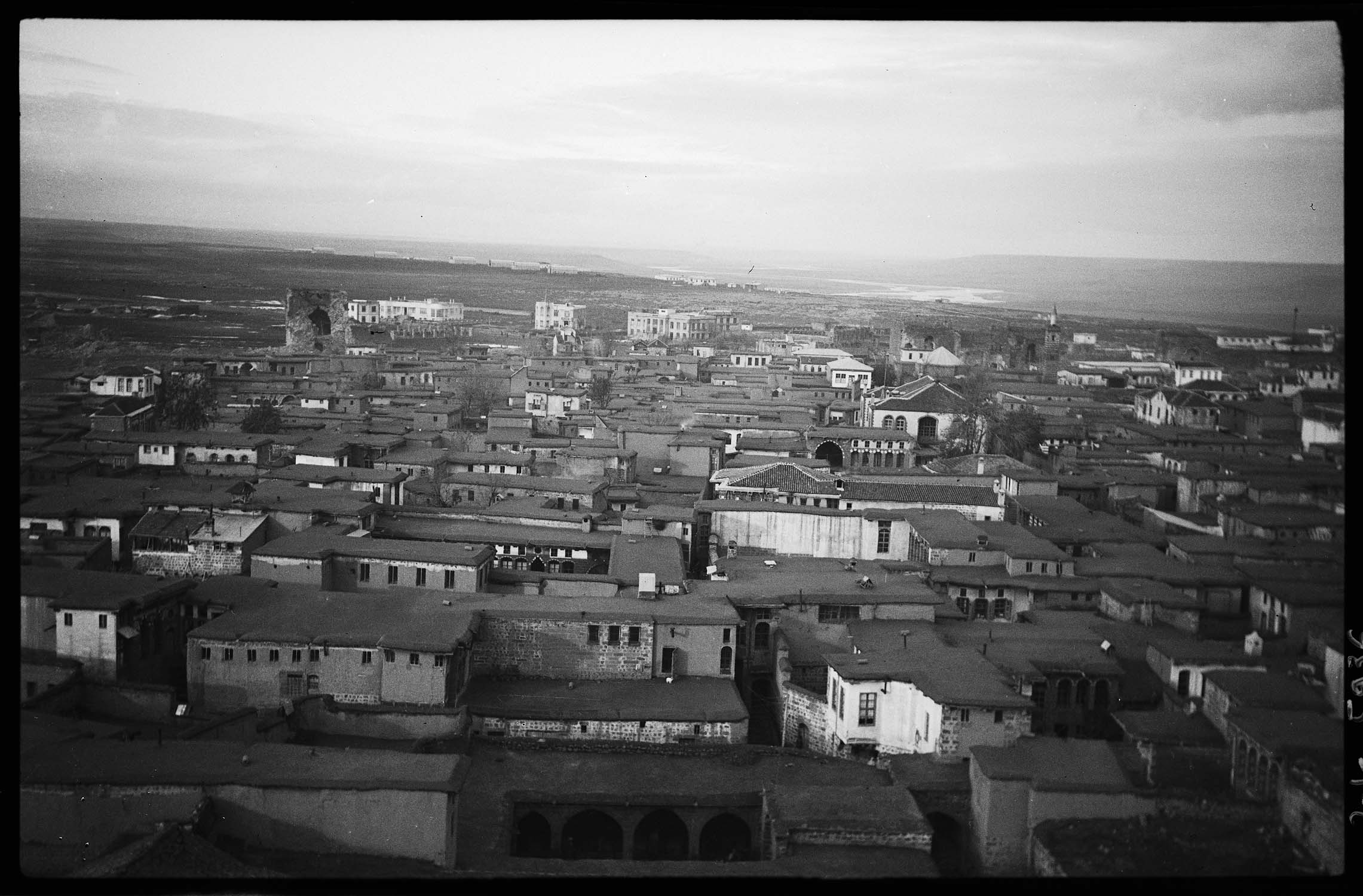 Vue en hauteur de la ville